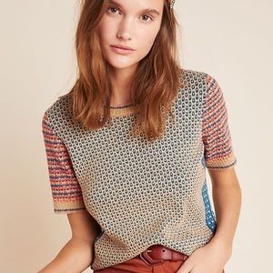 Anthropologie Keaton Sweater Top size M new